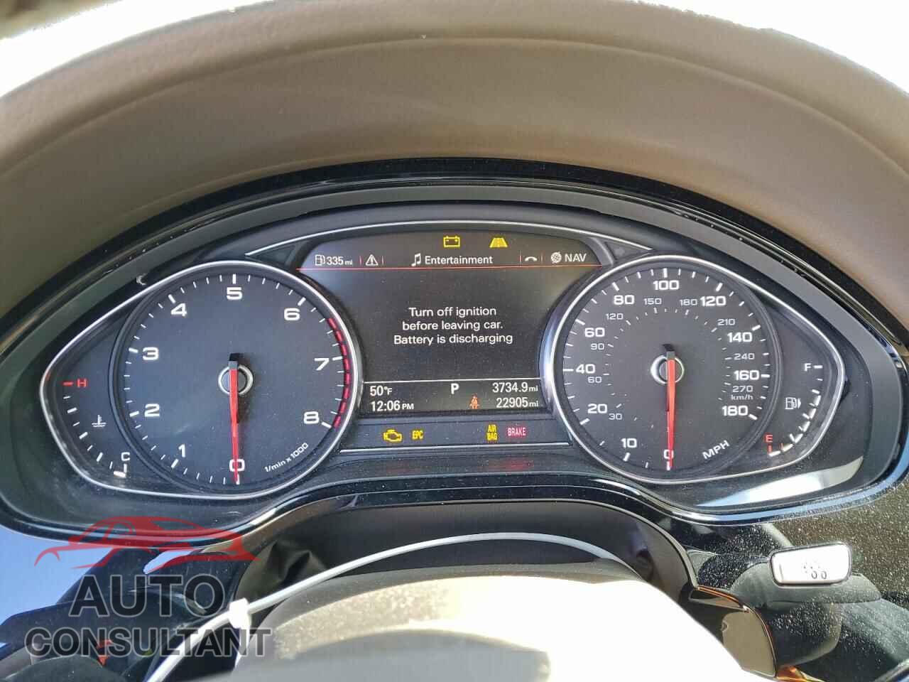 AUDI A8 2016 - WAU34AFD0GN003721
