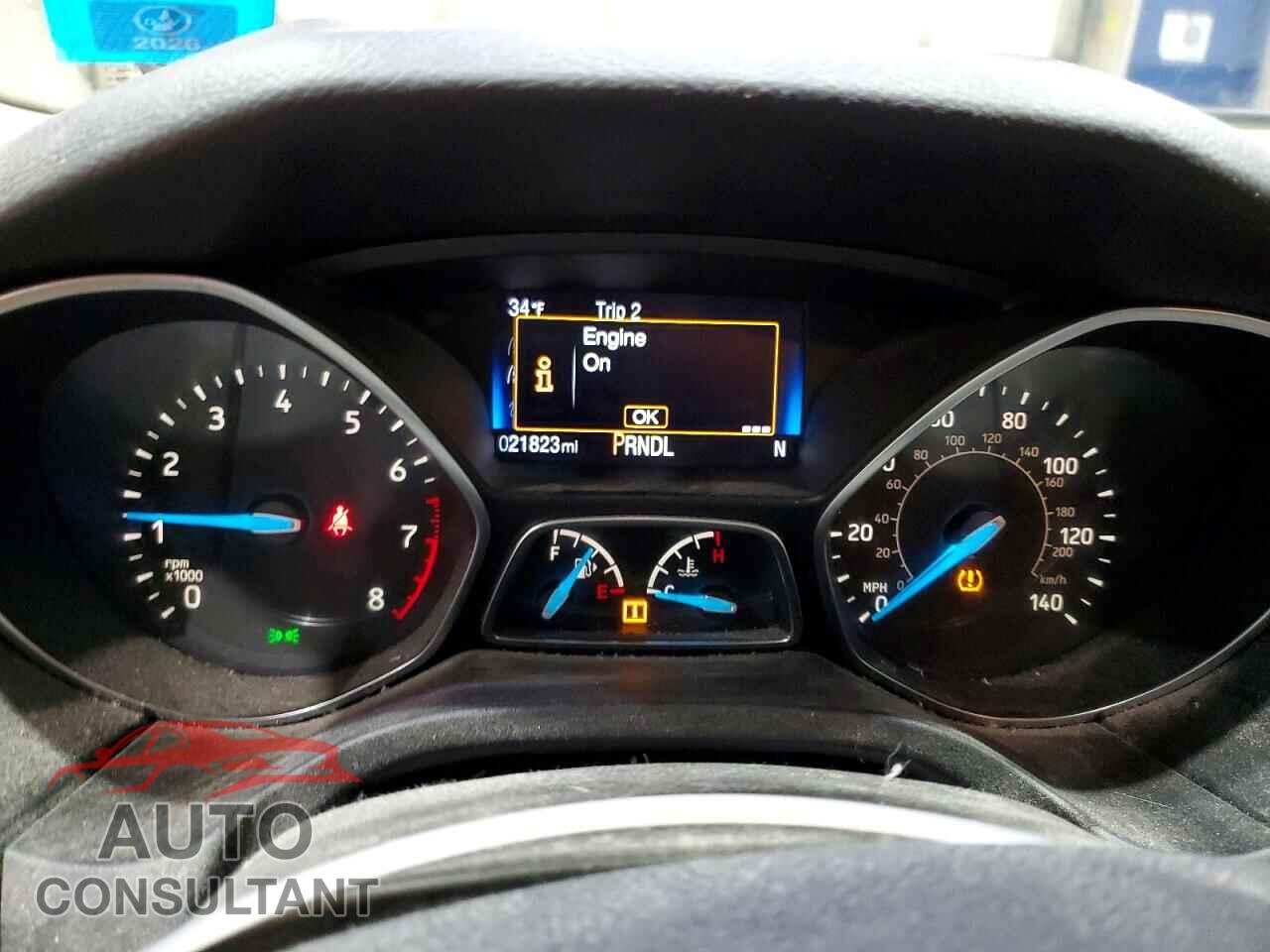 FORD FOCUS 2016 - 1FADP3F2XGL248097