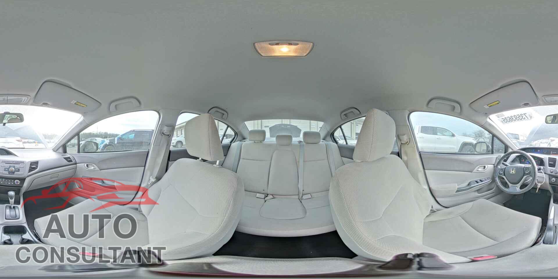 HONDA CIVIC 2012 - 19XFB2F53CE027921