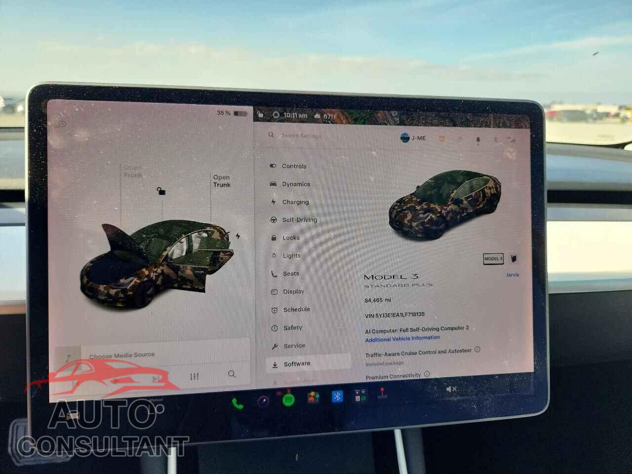 TESLA MODEL 3 2020 - 5YJ3E1EA1LF718135
