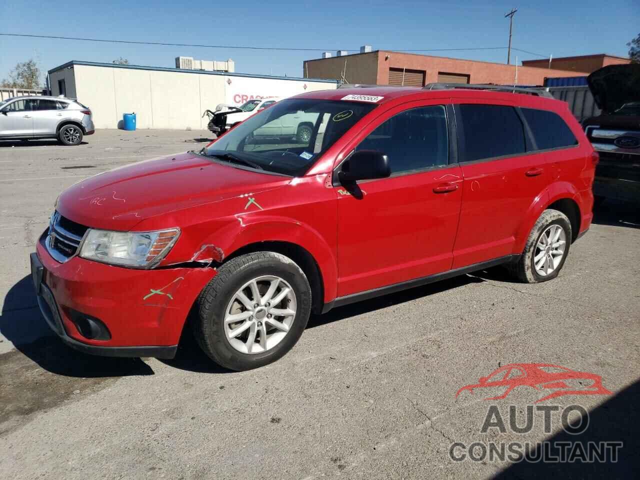 DODGE JOURNEY 2015 - 3C4PDCBG4FT600210
