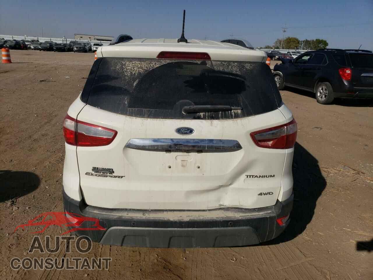 FORD ECOSPORT 2019 - MAJ6S3KL2KC296563
