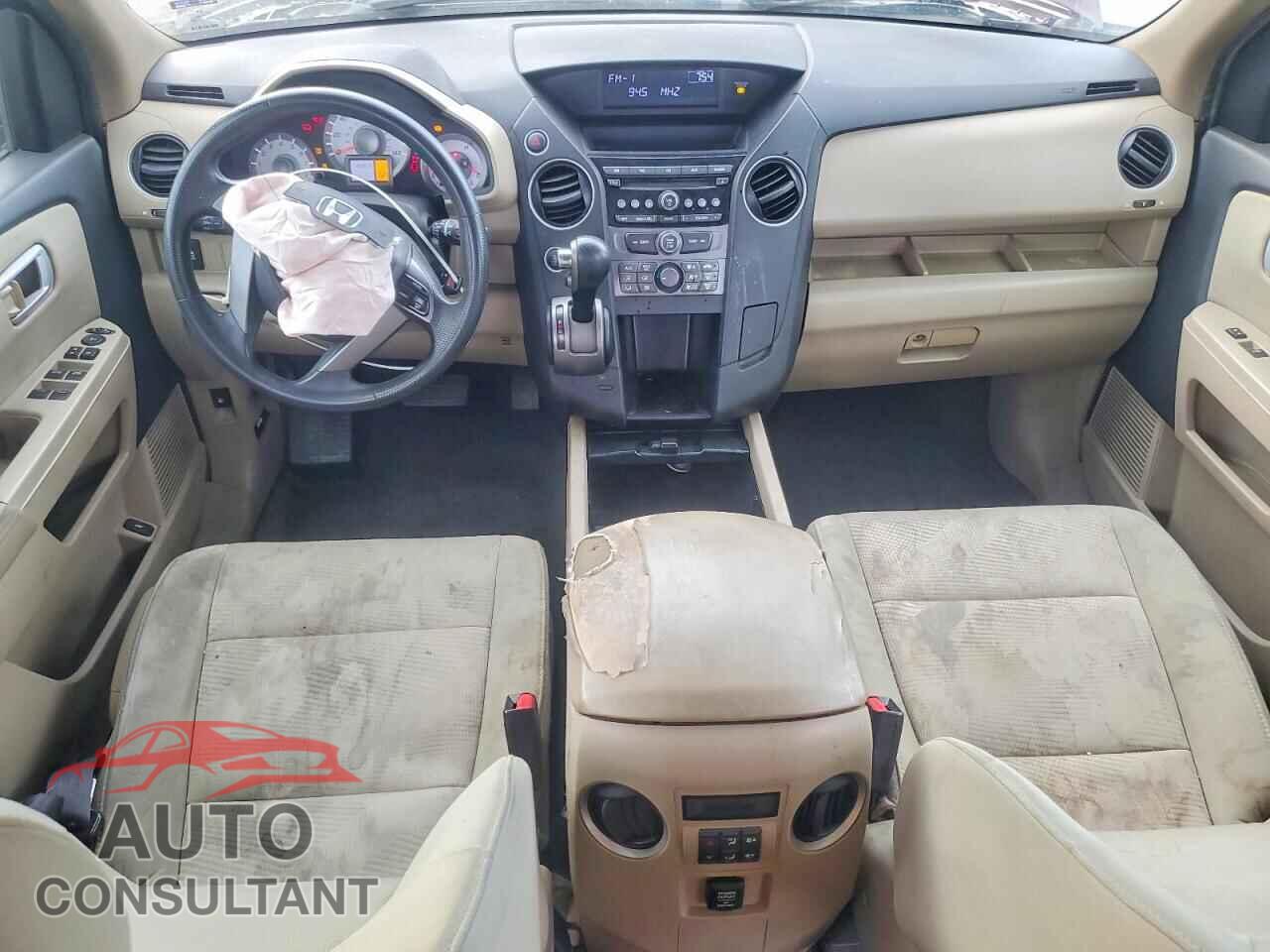 HONDA PILOT 2012 - 5FNYF4H25CB026727