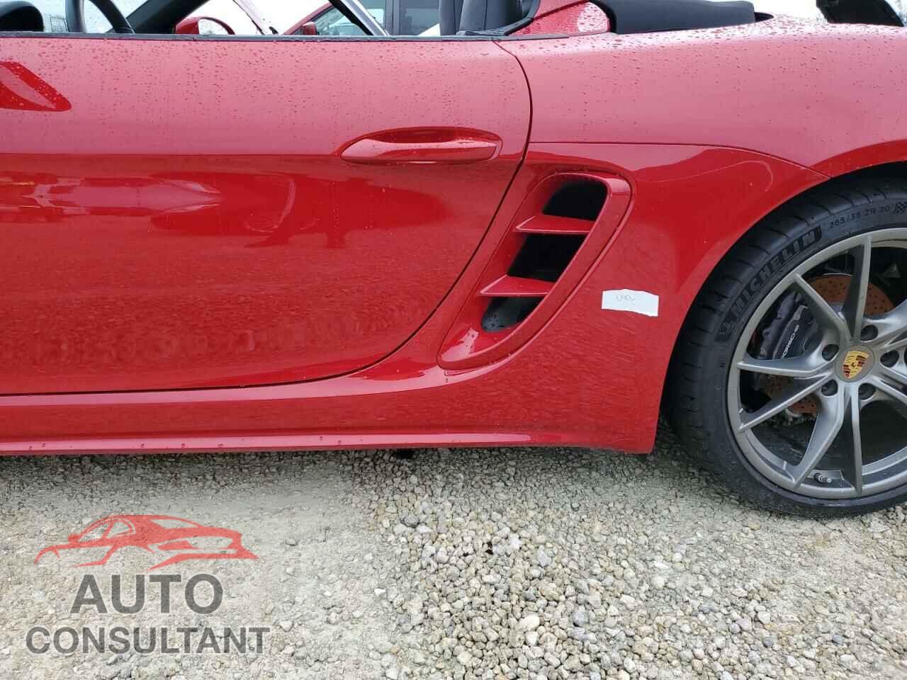 PORSCHE BOXSTER 2019 - WP0CA2A84KS211137