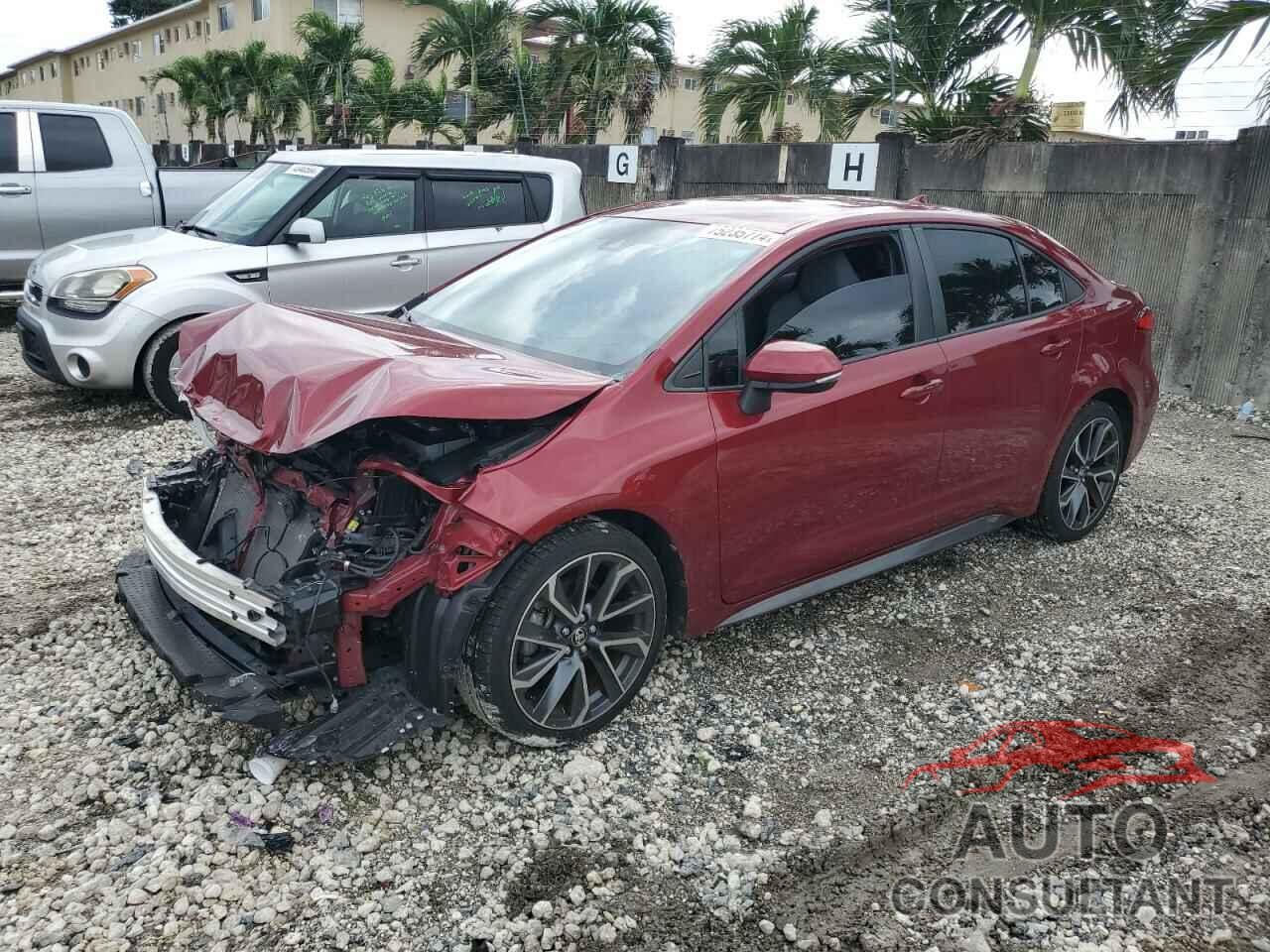 TOYOTA COROLLA 2022 - JTDS4MCE4NJ091884