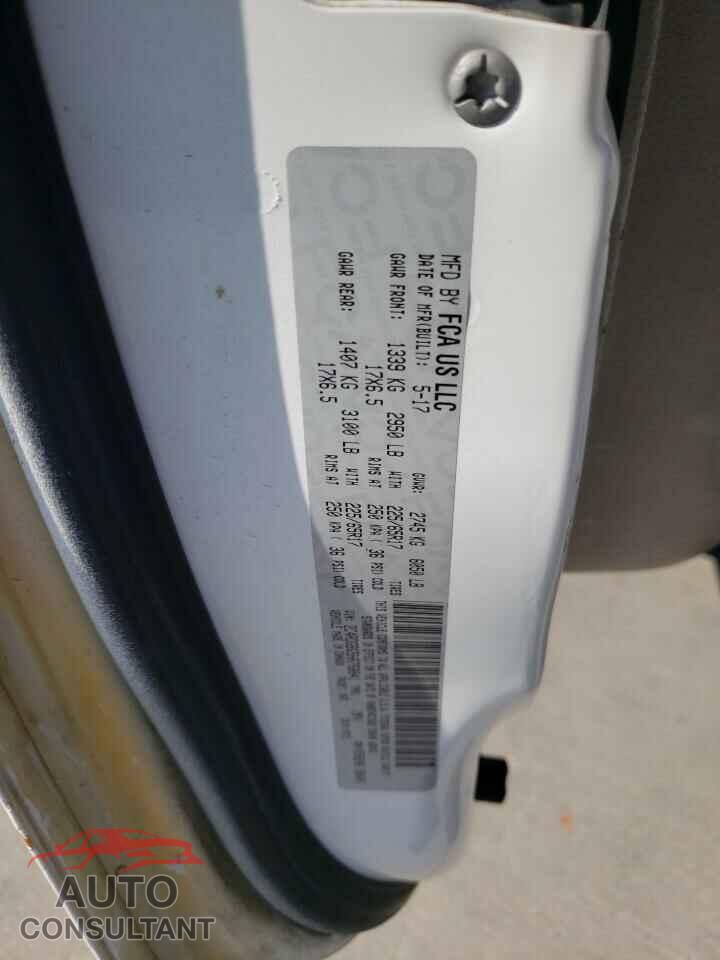 DODGE CARAVAN 2017 - 2C4RDGBG5HR768041