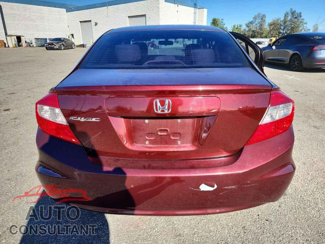 HONDA CIVIC 2012 - 19XFB2F52CE340863