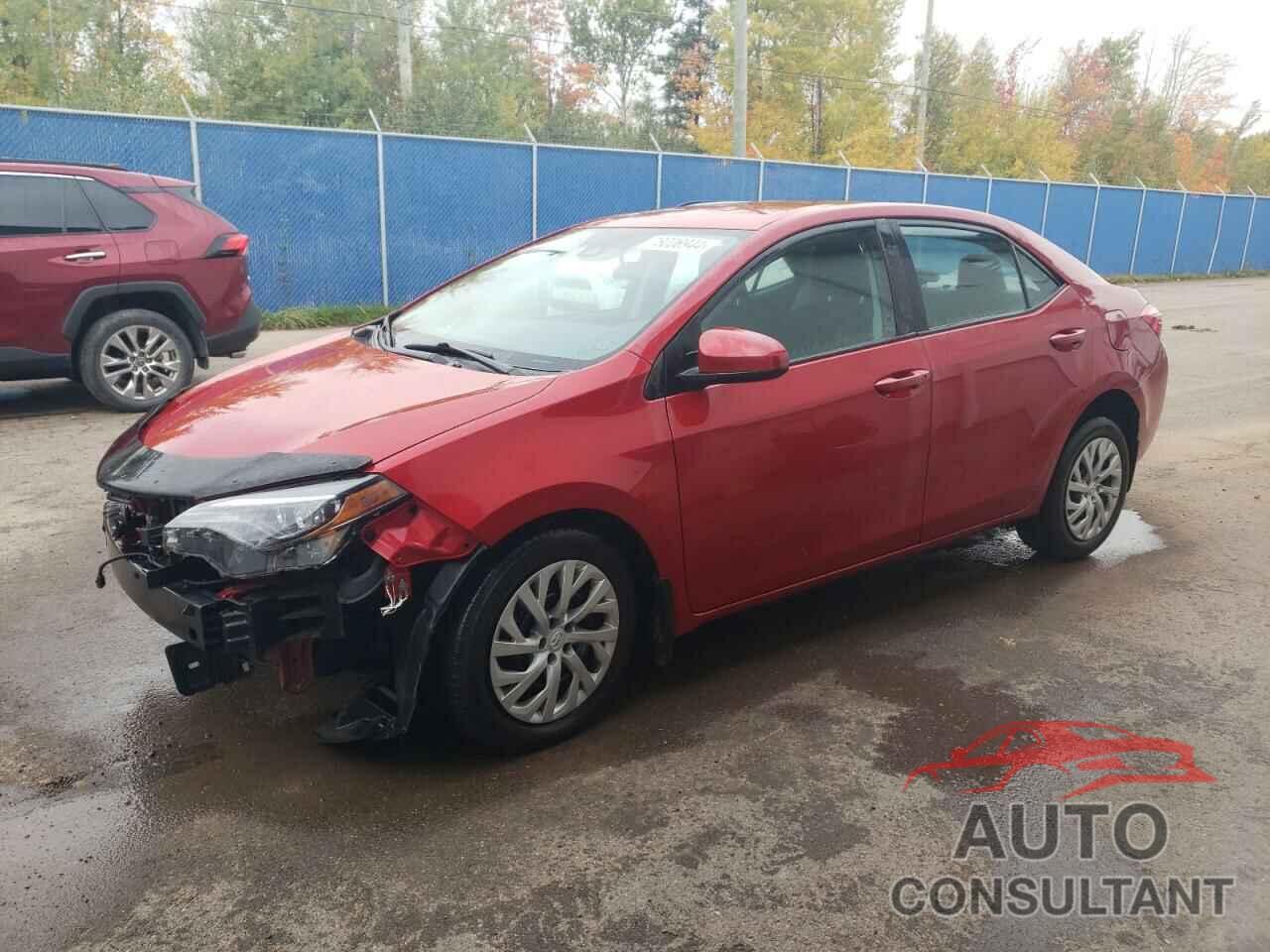 TOYOTA COROLLA 2018 - 2T1BURHE4JC006540