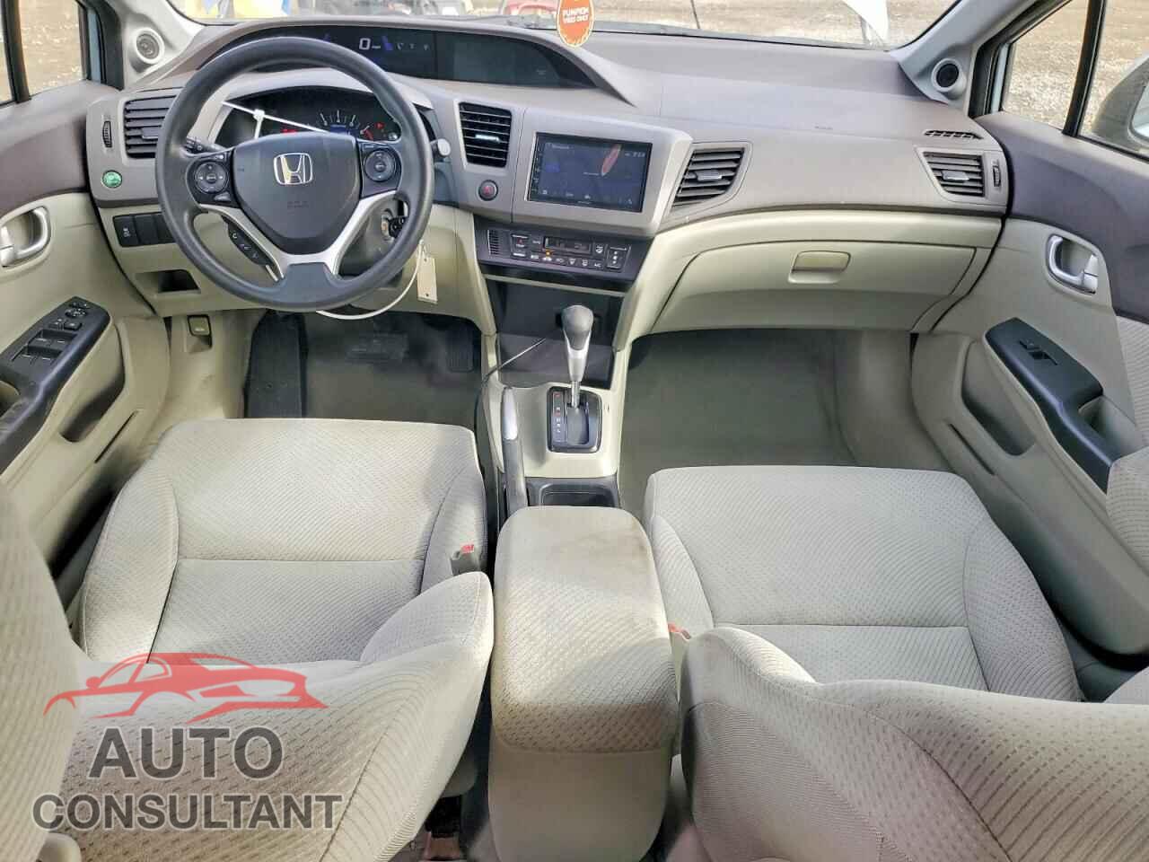 HONDA CIVIC 2012 - JHMFB4F26CS004369