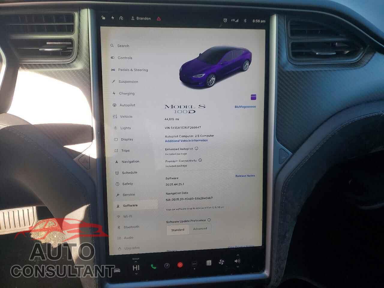 TESLA MODEL S 2018 - 5YJSA1E26JF266647