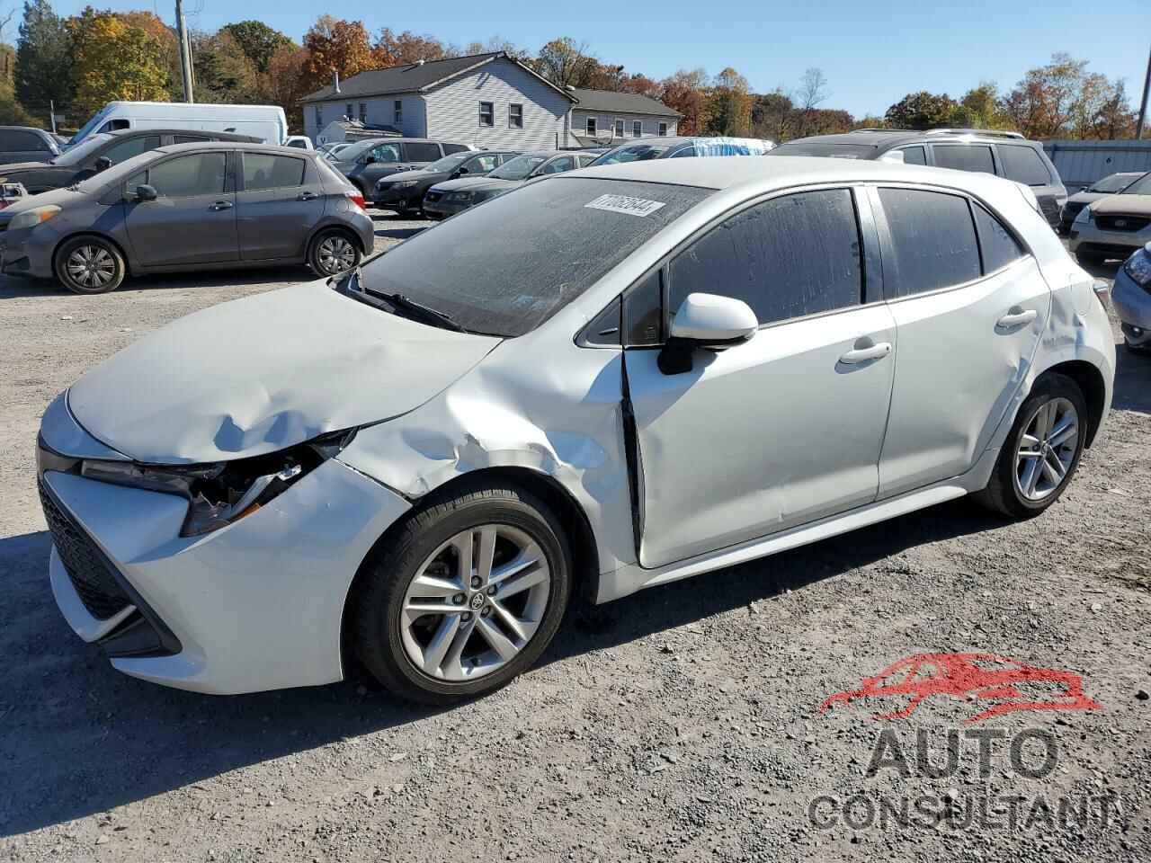 TOYOTA COROLLA 2019 - JTNK4RBEXK3059015