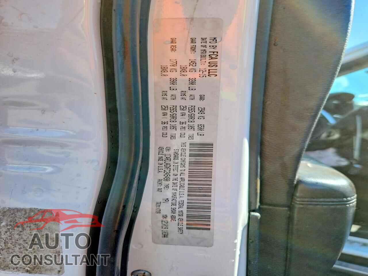 DODGE DURANGO 2015 - 1C4RDJAGXFC245490