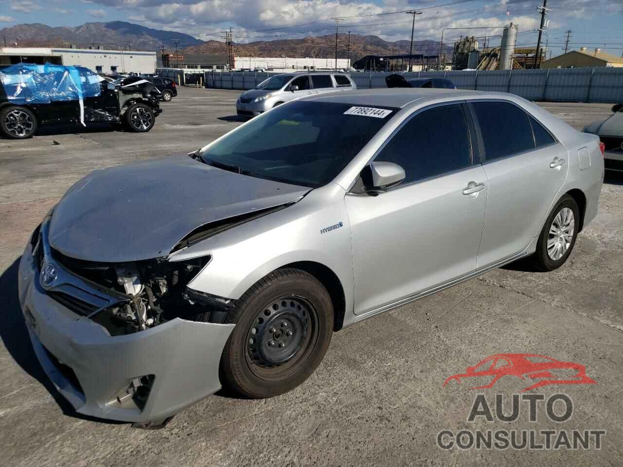 TOYOTA CAMRY 2012 - 4T1BD1FK5CU054155