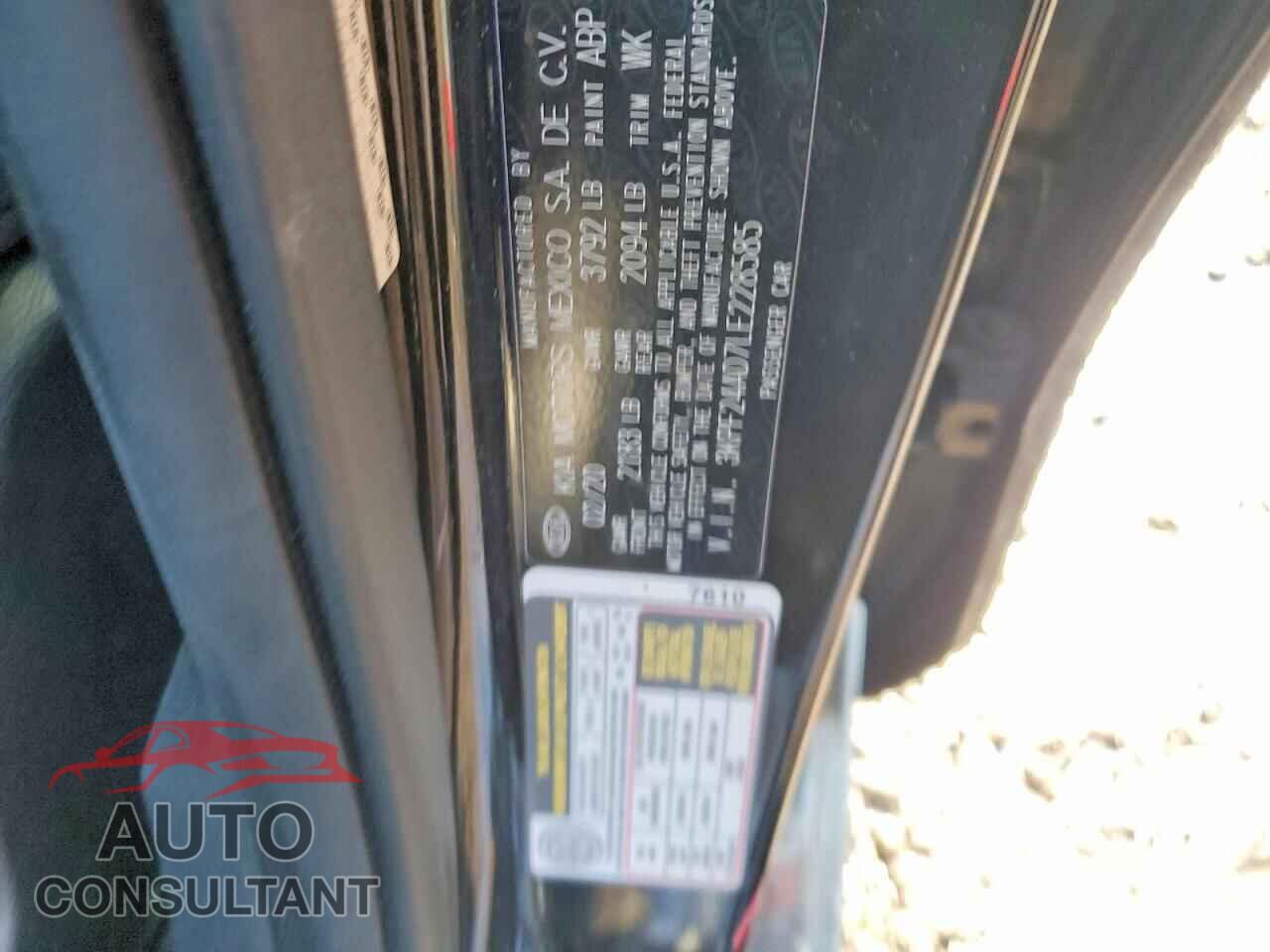 KIA FORTE 2020 - 3KPF24AD7LE228585
