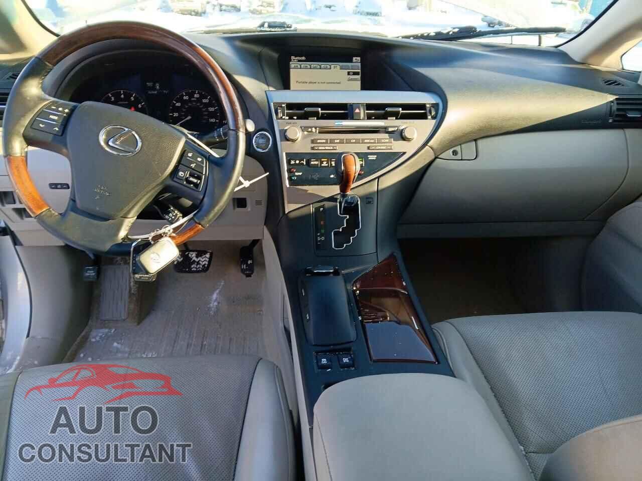LEXUS RX350 2012 - 2T2BK1BA3CC136501