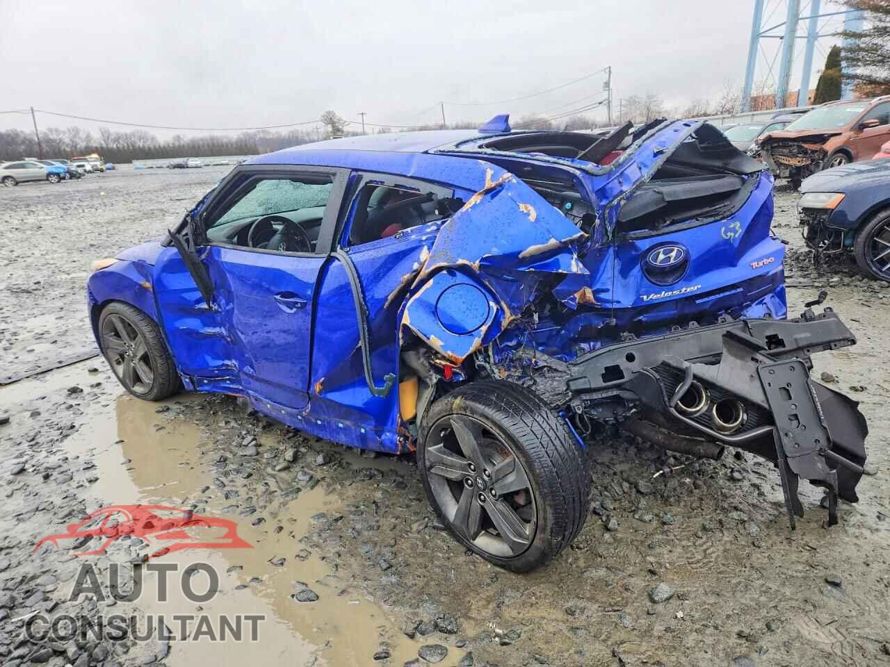 HYUNDAI VELOSTER 2014 - KMHTC6AE9EU201716