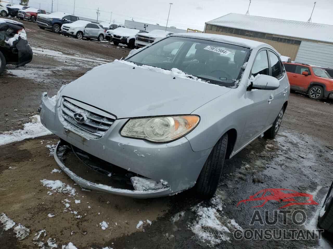HYUNDAI ELANTRA 2010 - KMHDU4AD1AU924872