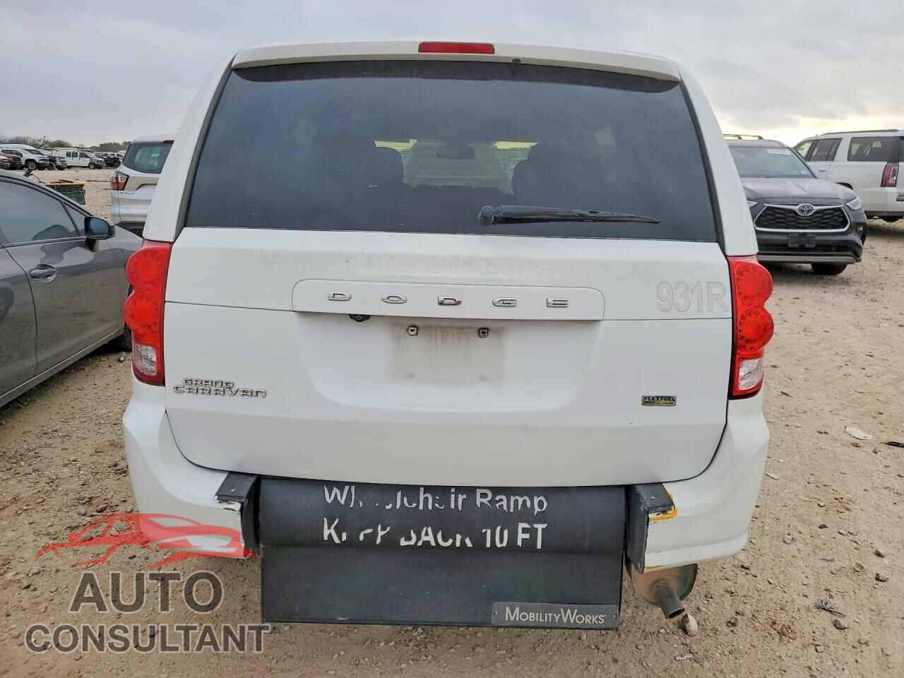 DODGE CARAVAN 2019 - 2C4RDGBGXKR500416