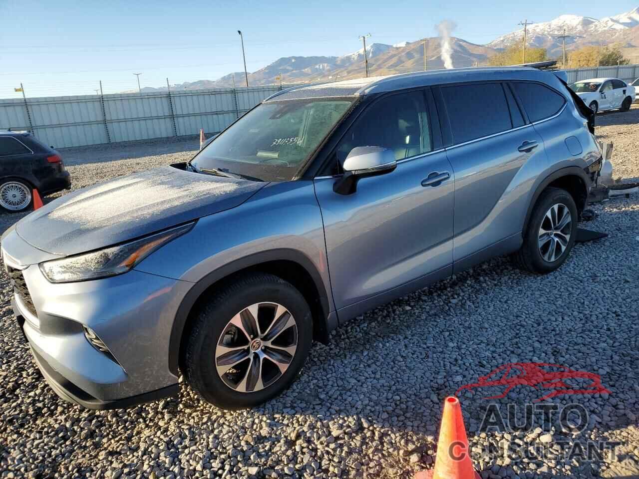 TOYOTA HIGHLANDER 2022 - 5TDGZRBH1NS177074