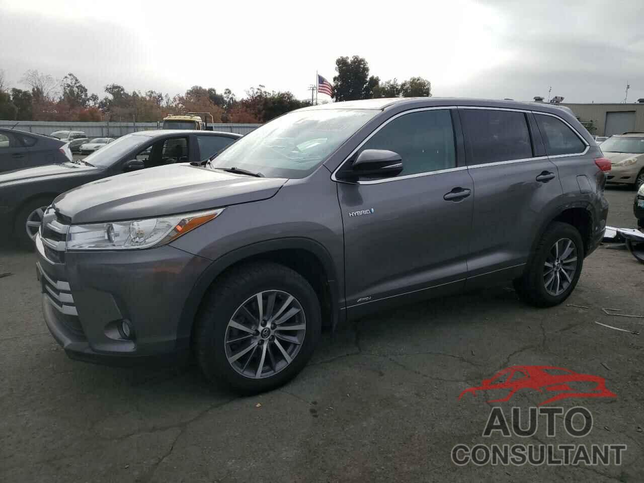 TOYOTA HIGHLANDER 2017 - 5TDJGRFH5HS035708