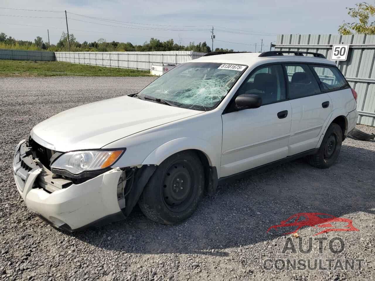 SUBARU LEGACY 2009 - 4S4BP60C897336609