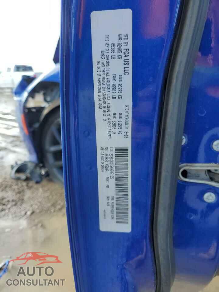 DODGE CHARGER 2019 - 2C3CDXCT5KH507155