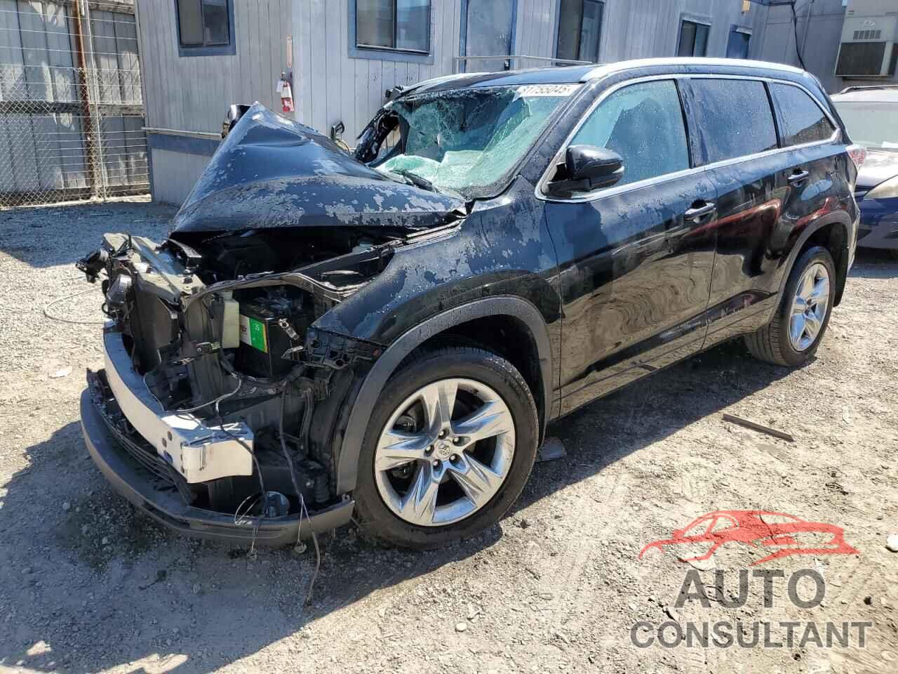 TOYOTA HIGHLANDER 2014 - 5TDDKRFH7ES010705