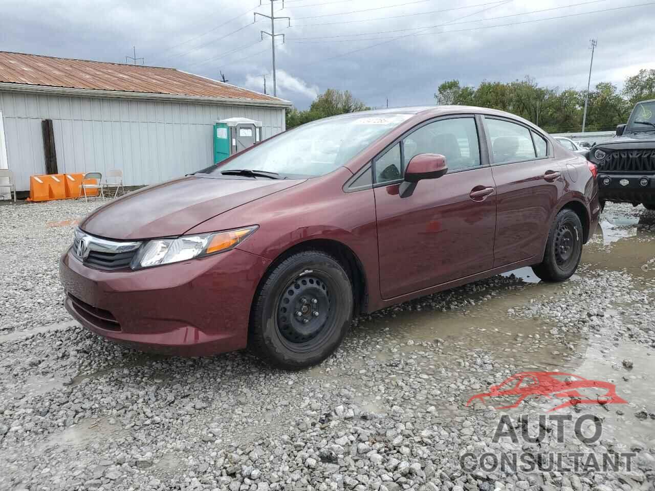 HONDA CIVIC 2012 - 19XFB2F52CE095594