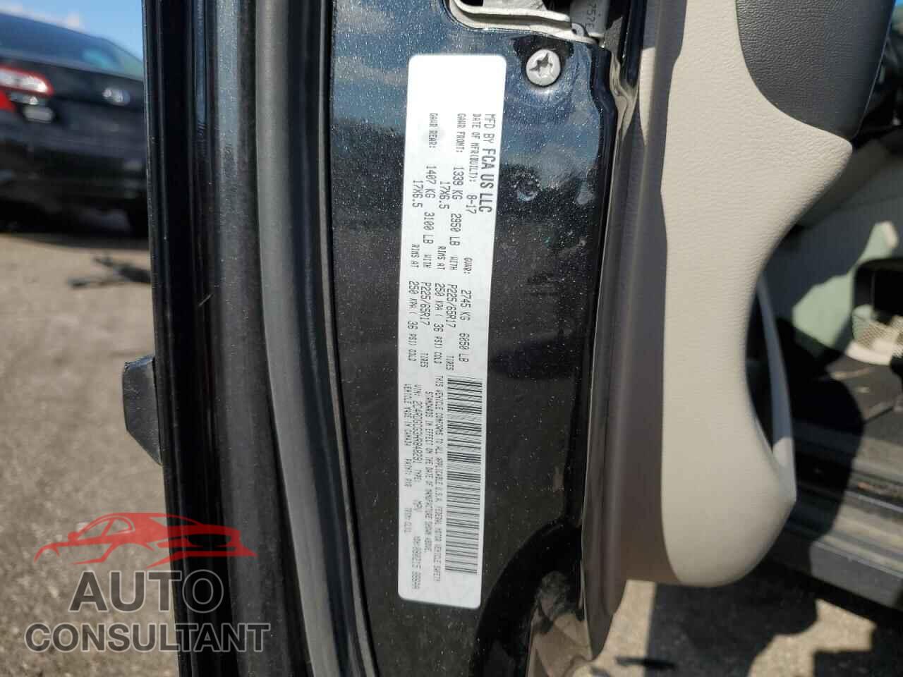 DODGE CARAVAN 2017 - 2C4RDGCG3HR848291