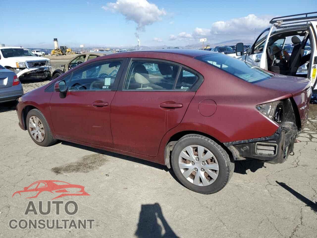 HONDA CIVIC 2012 - 2HGFB2F59CH552908