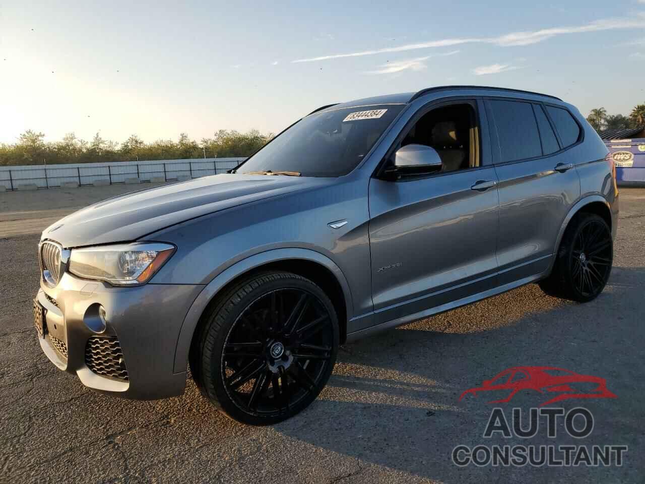 BMW X3 2016 - 5UXWX7C59G0S17173