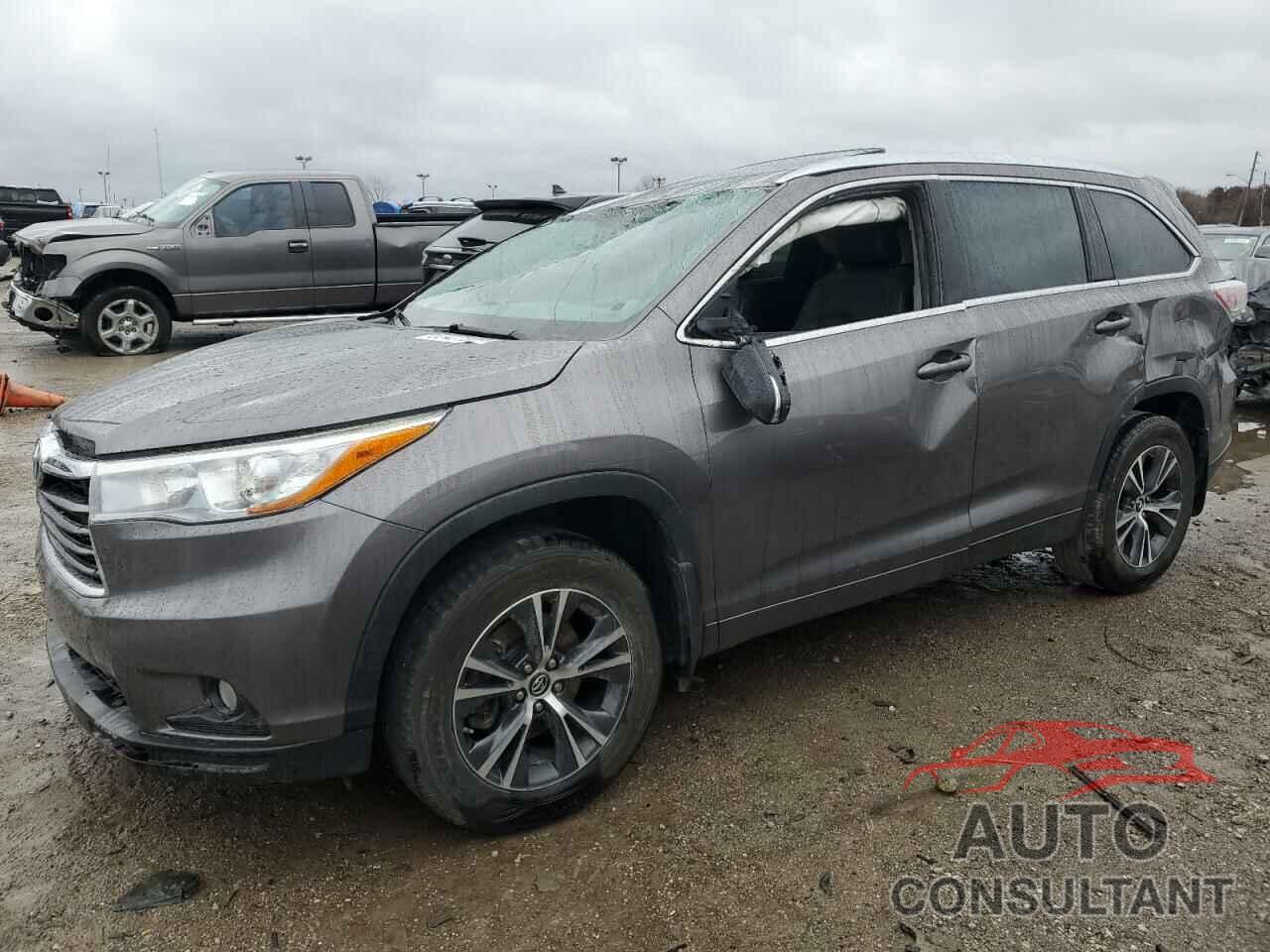 TOYOTA HIGHLANDER 2016 - 5TDJKRFH8GS501306