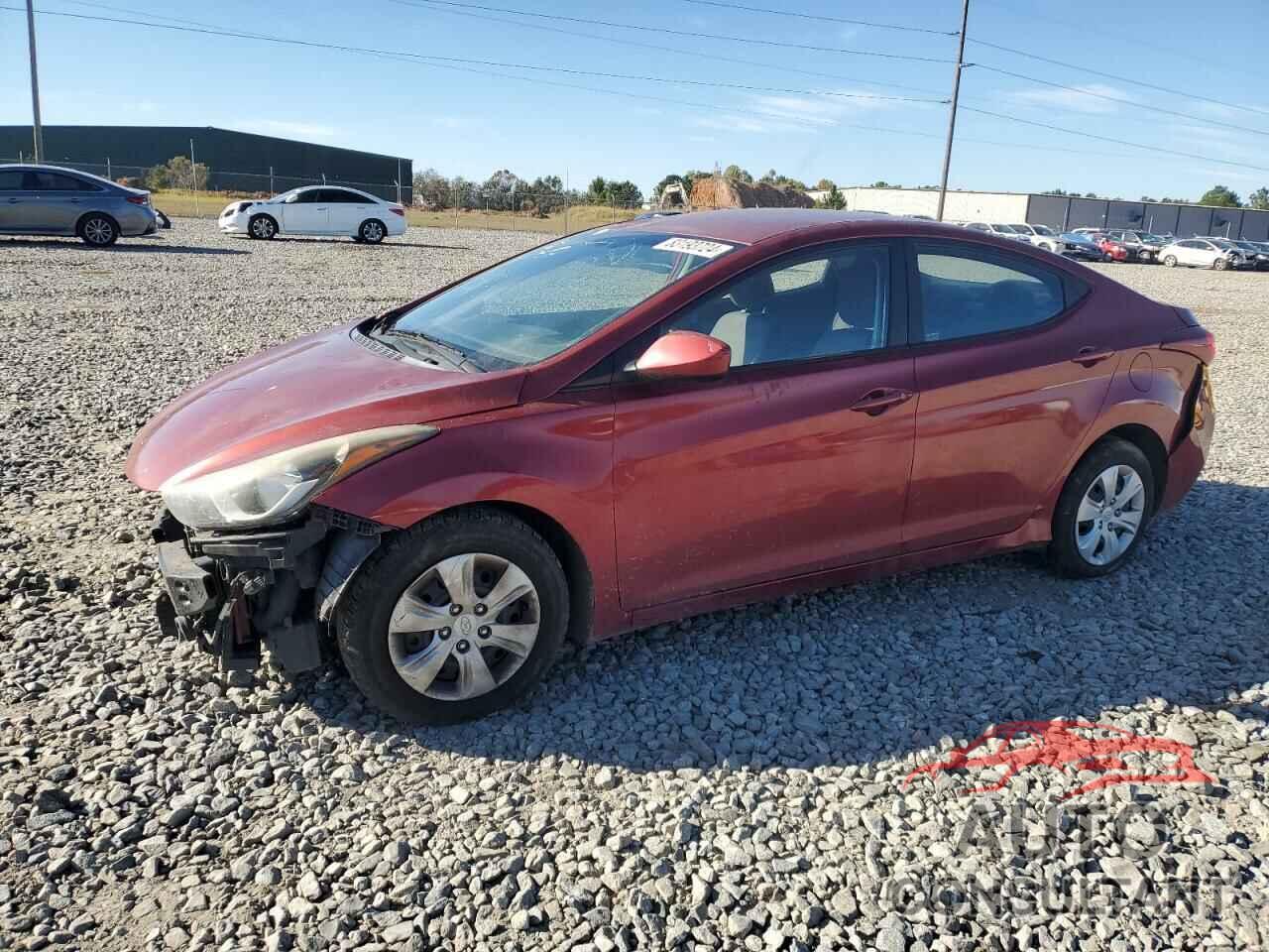 HYUNDAI ELANTRA 2016 - 5NPDH4AE8GH739335