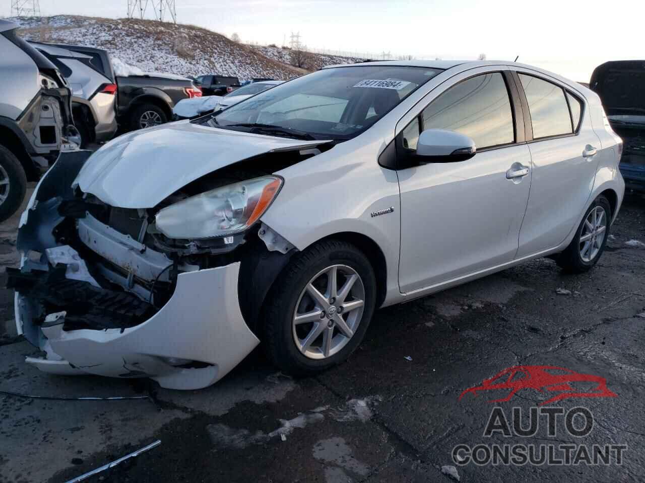 TOYOTA PRIUS 2012 - JTDKDTB36C1502810