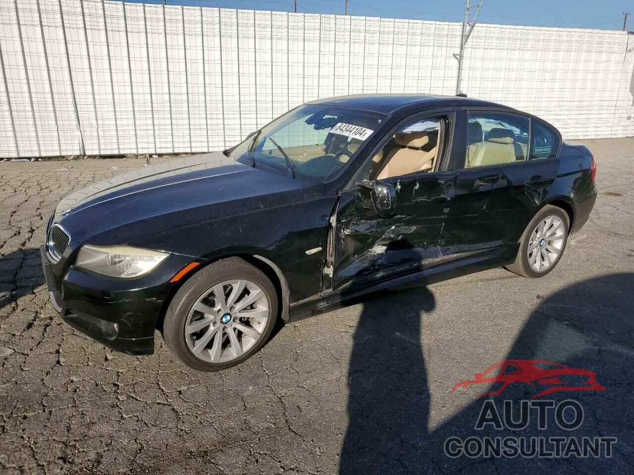 BMW 3 SERIES 2011 - WBAPH5G5XBNM83912