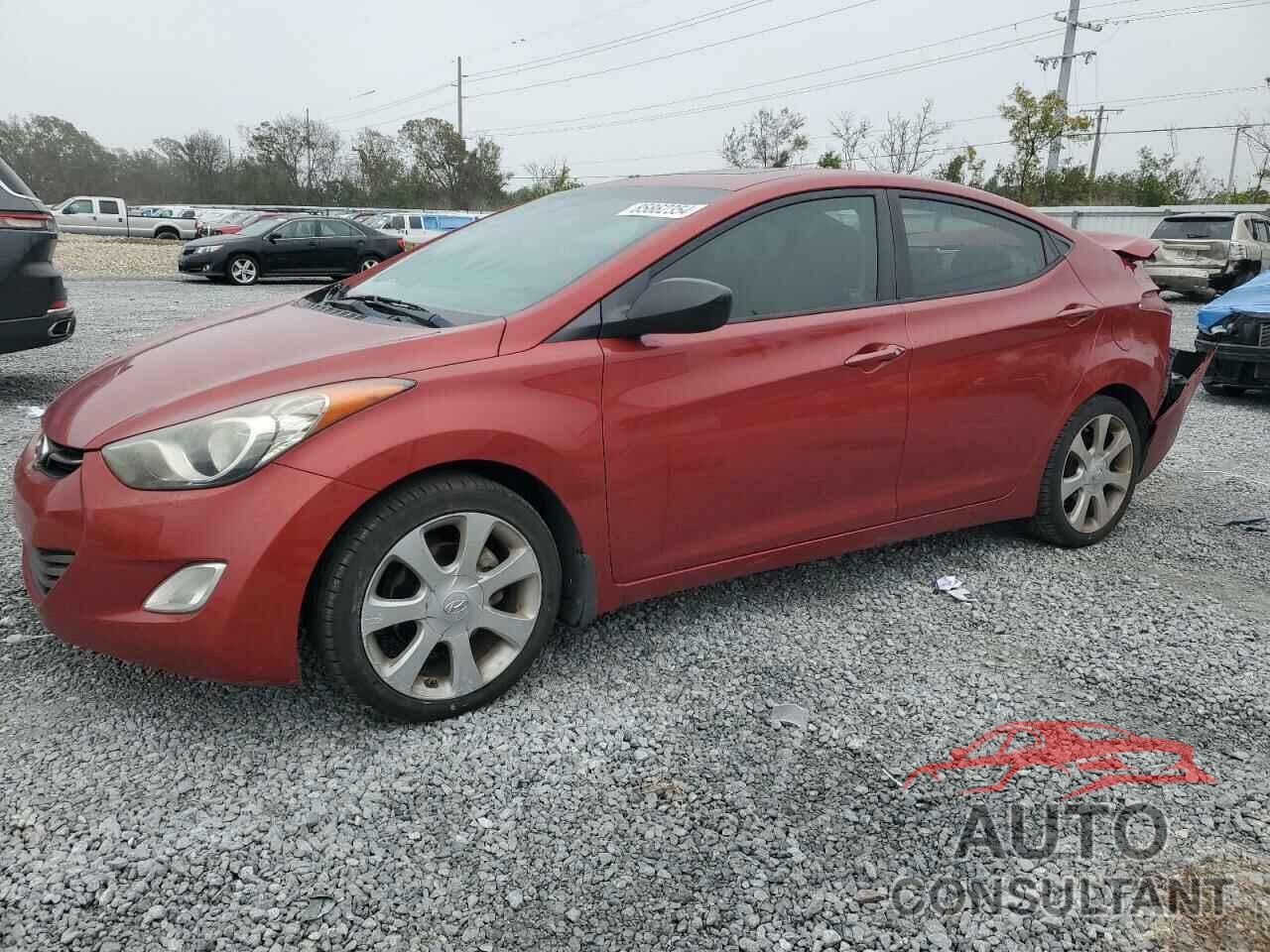 HYUNDAI ELANTRA 2012 - KMHDH4AE0CU389243