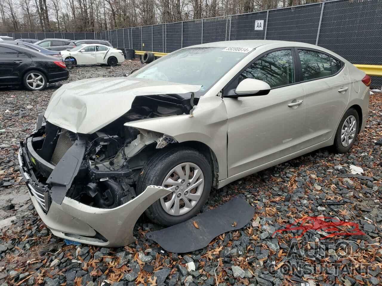 HYUNDAI ELANTRA 2017 - 5NPD74LF2HH126878