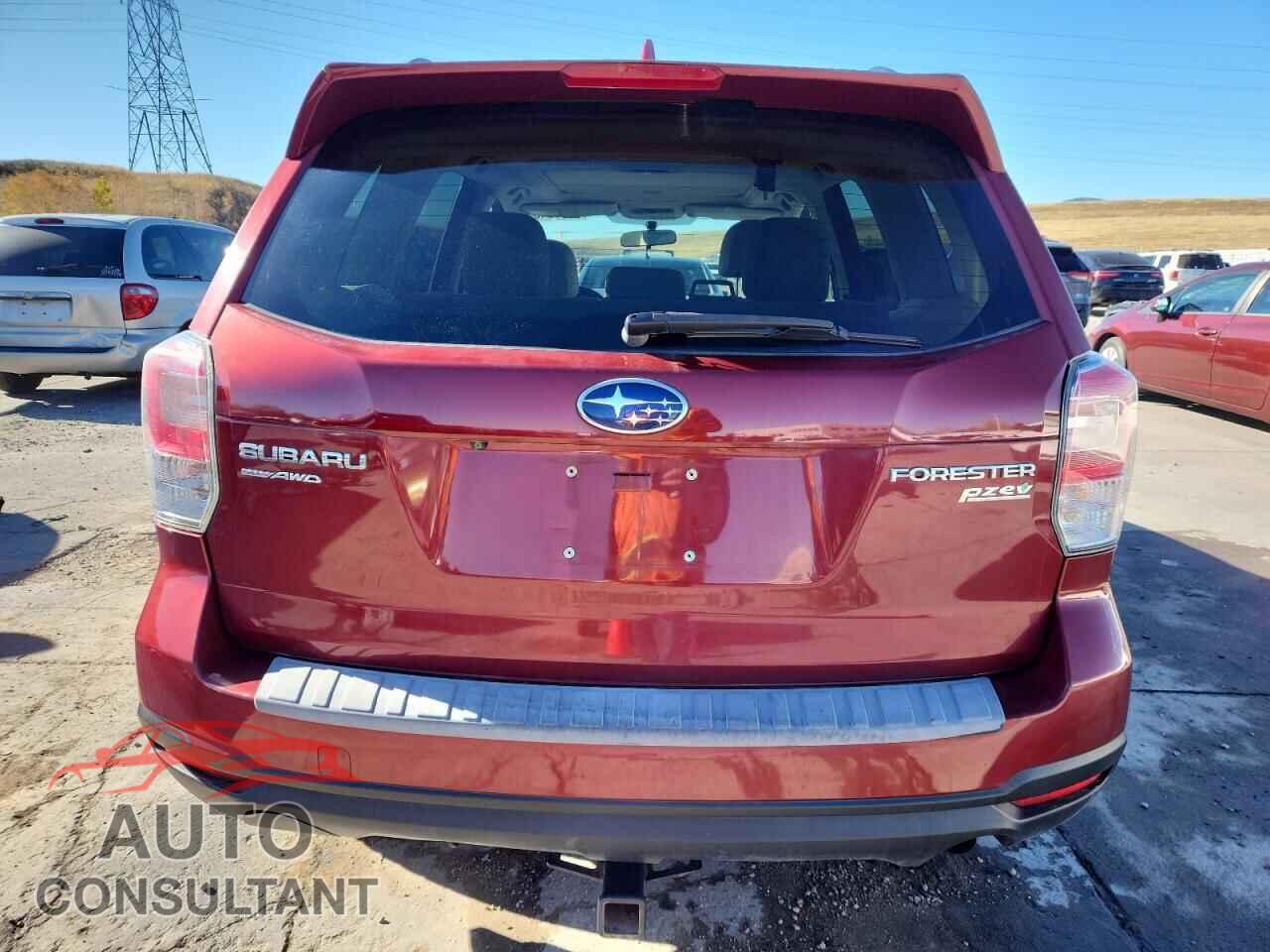 SUBARU FORESTER 2017 - JF2SJAEC6HG578770