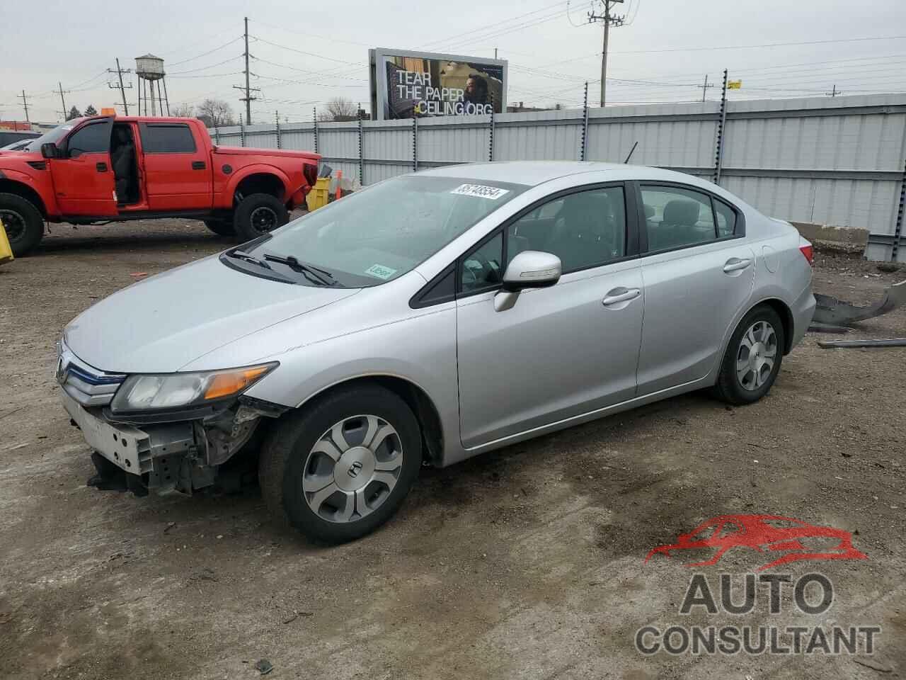 HONDA CIVIC 2012 - JHMFB4F35CS001357