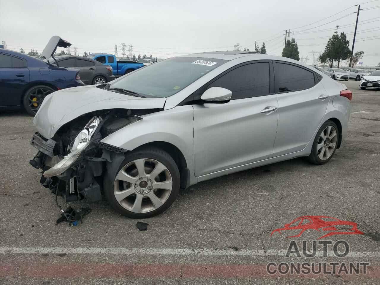 HYUNDAI ELANTRA 2013 - KMHDH4AE3DU787337