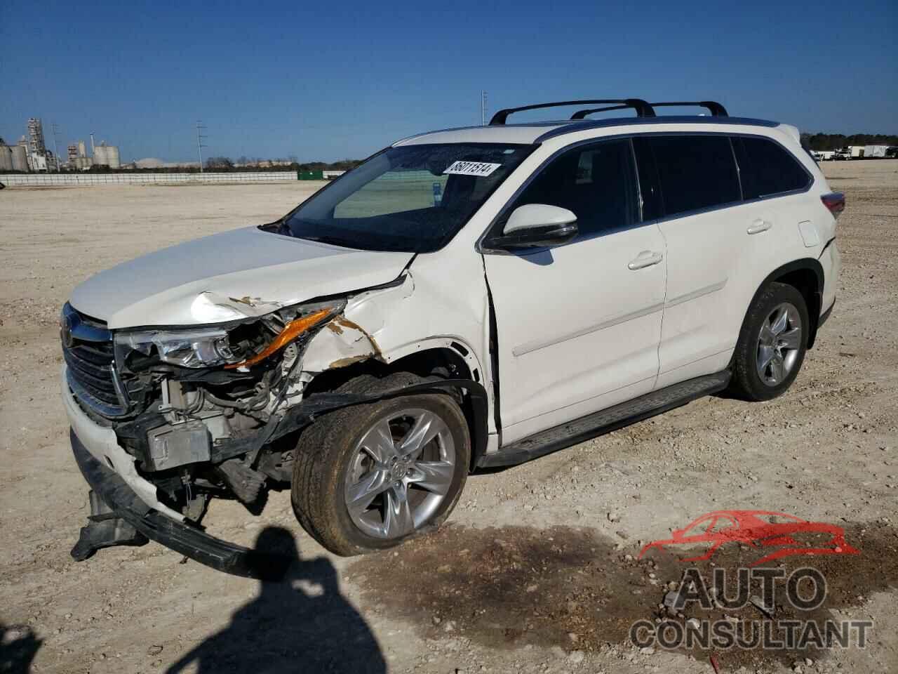 TOYOTA HIGHLANDER 2015 - 5TDYKRFH1FS043234