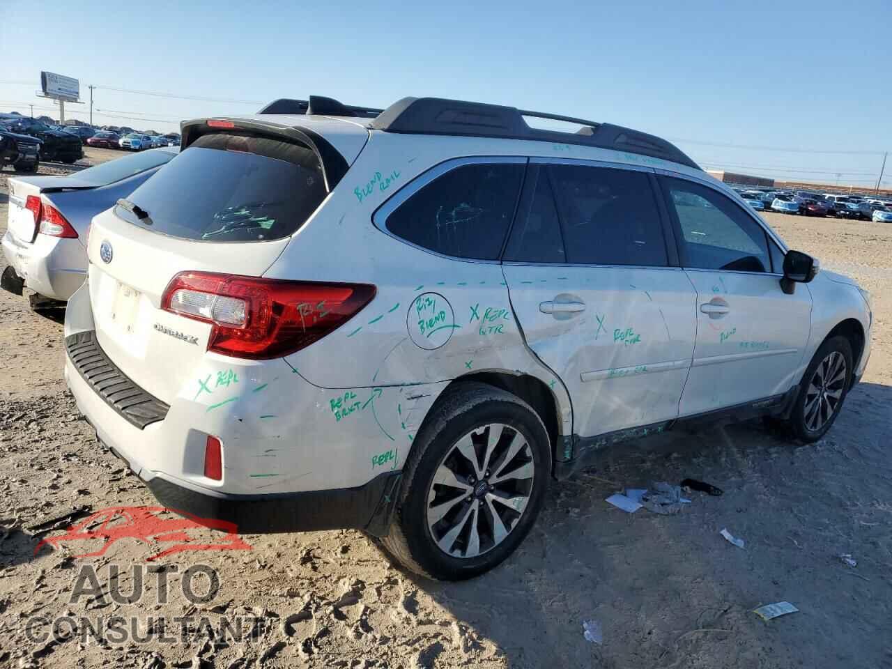 SUBARU OUTBACK 2016 - 4S4BSBNC8G3211923