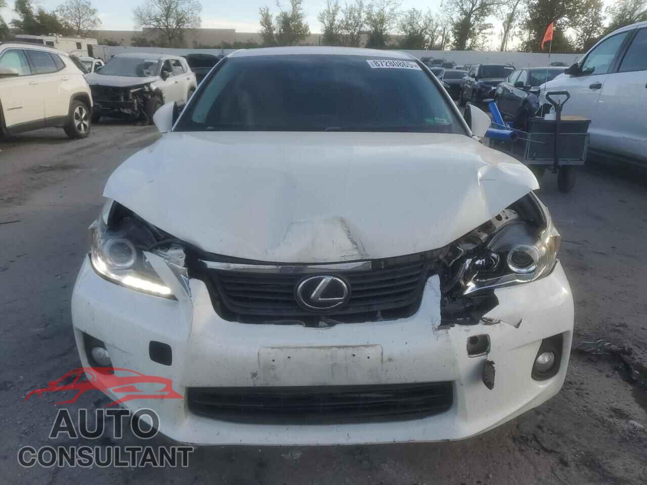 LEXUS CT 200 2012 - JTHKD5BH8C2061116