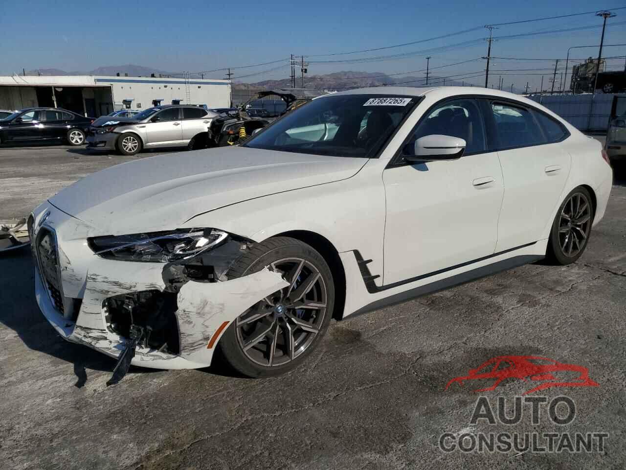 BMW I4 EDRIVE 2022 - WBY73AW09NFM60389