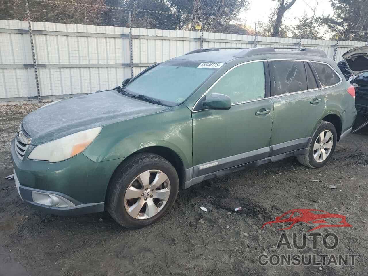 SUBARU OUTBACK 2012 - 4S4BREJC9C2256856