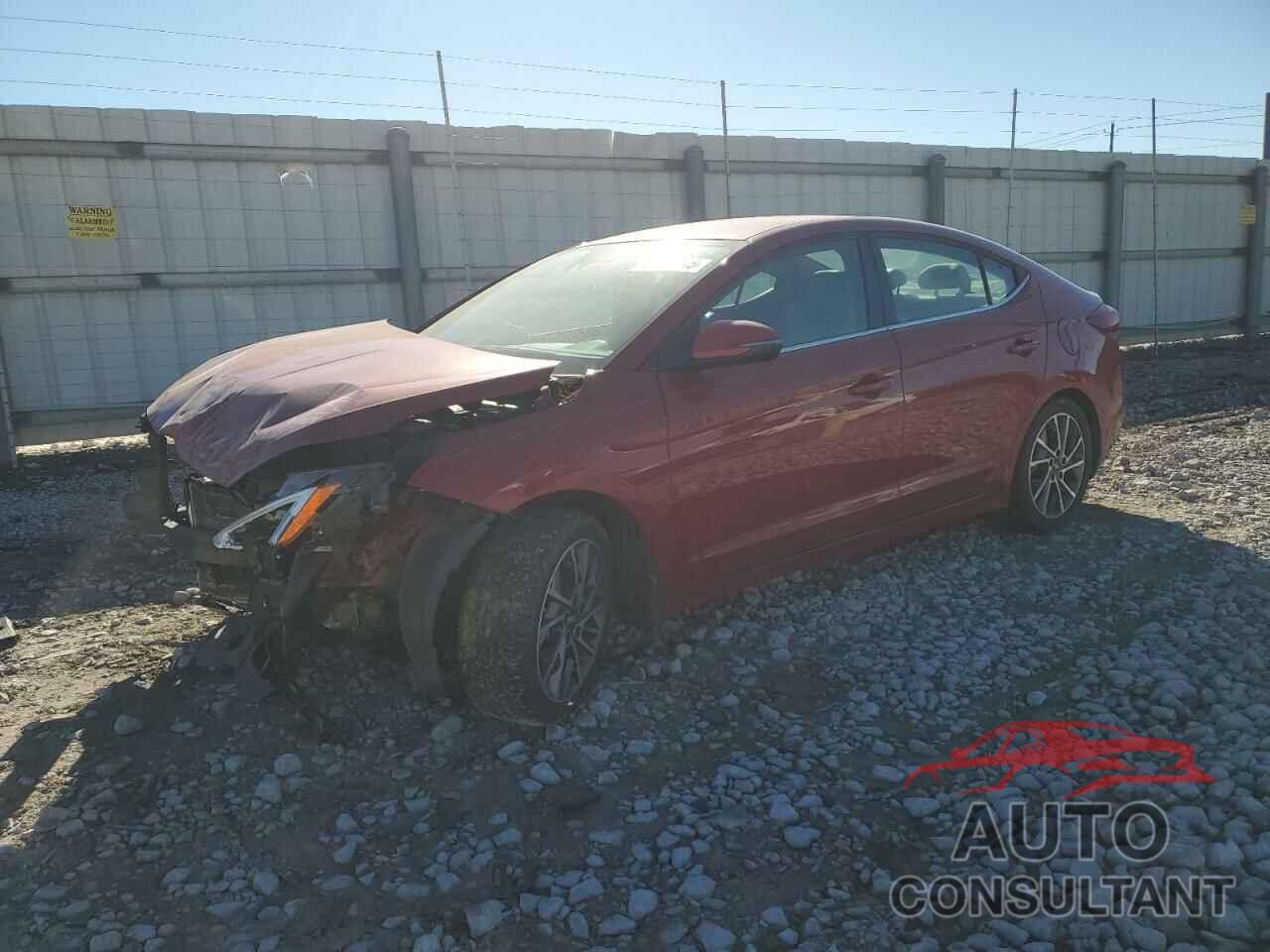 HYUNDAI ELANTRA 2020 - KMHD84LF6LU915154