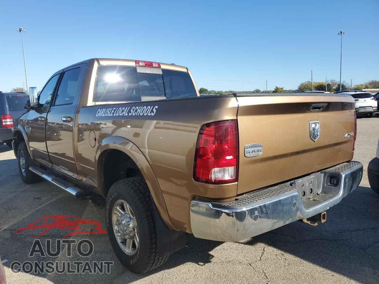 DODGE RAM 2500 2012 - 3C6TD5GT3CG199342