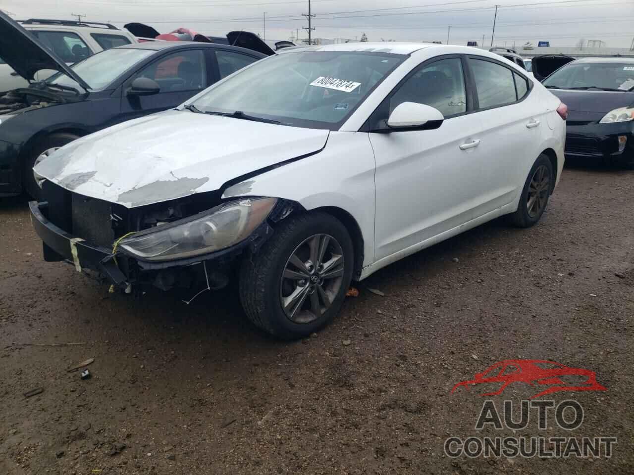 HYUNDAI ELANTRA 2018 - 5NPD84LF4JH319777