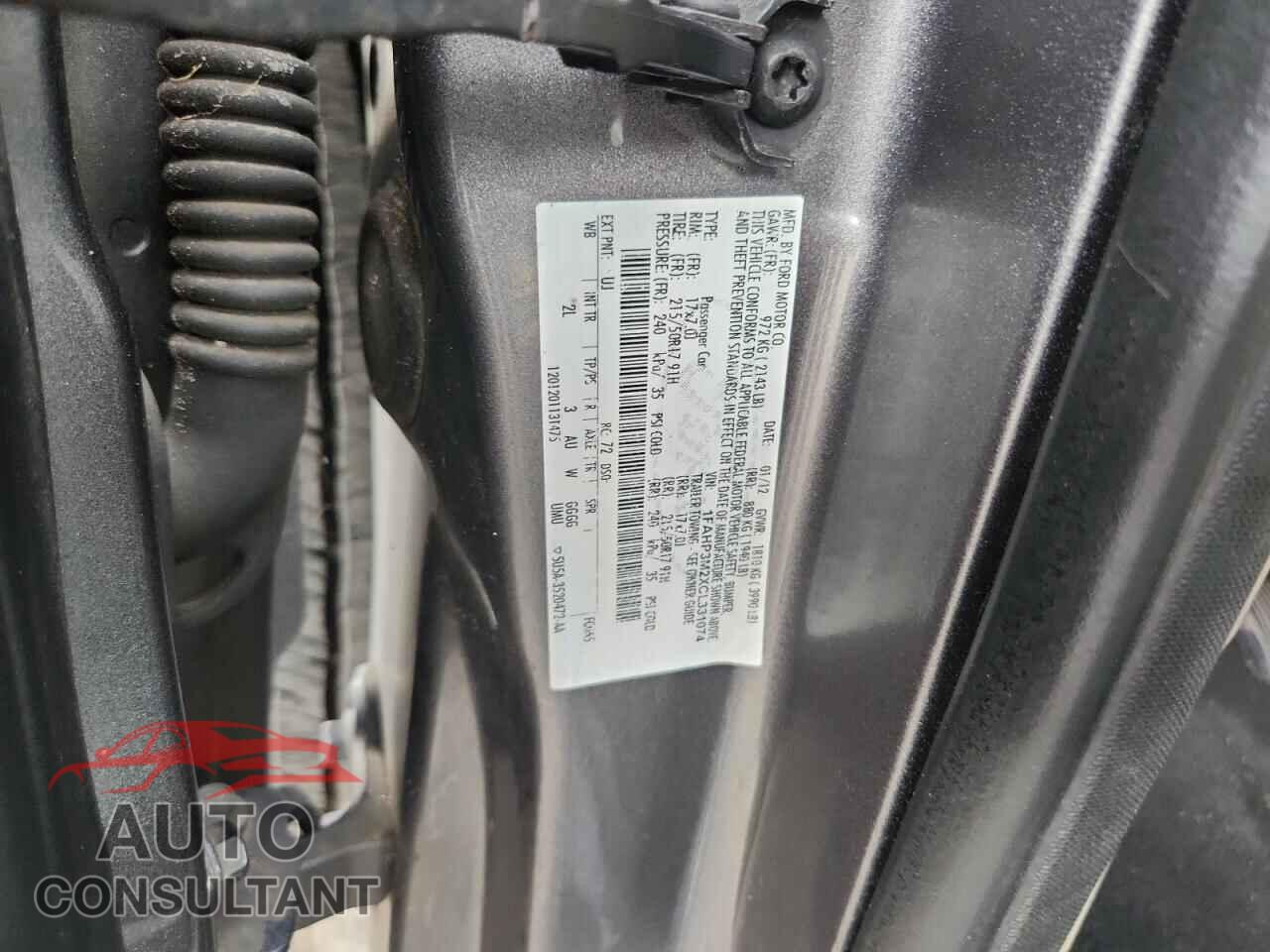 FORD FOCUS 2012 - 1FAHP3M2XCL331074