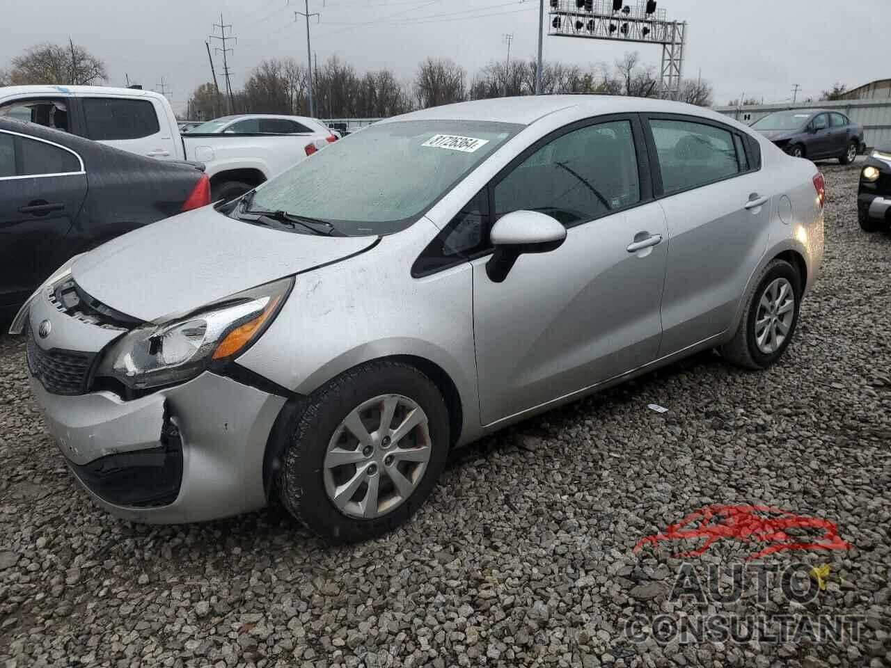 KIA RIO 2013 - KNADM4A38D6248535